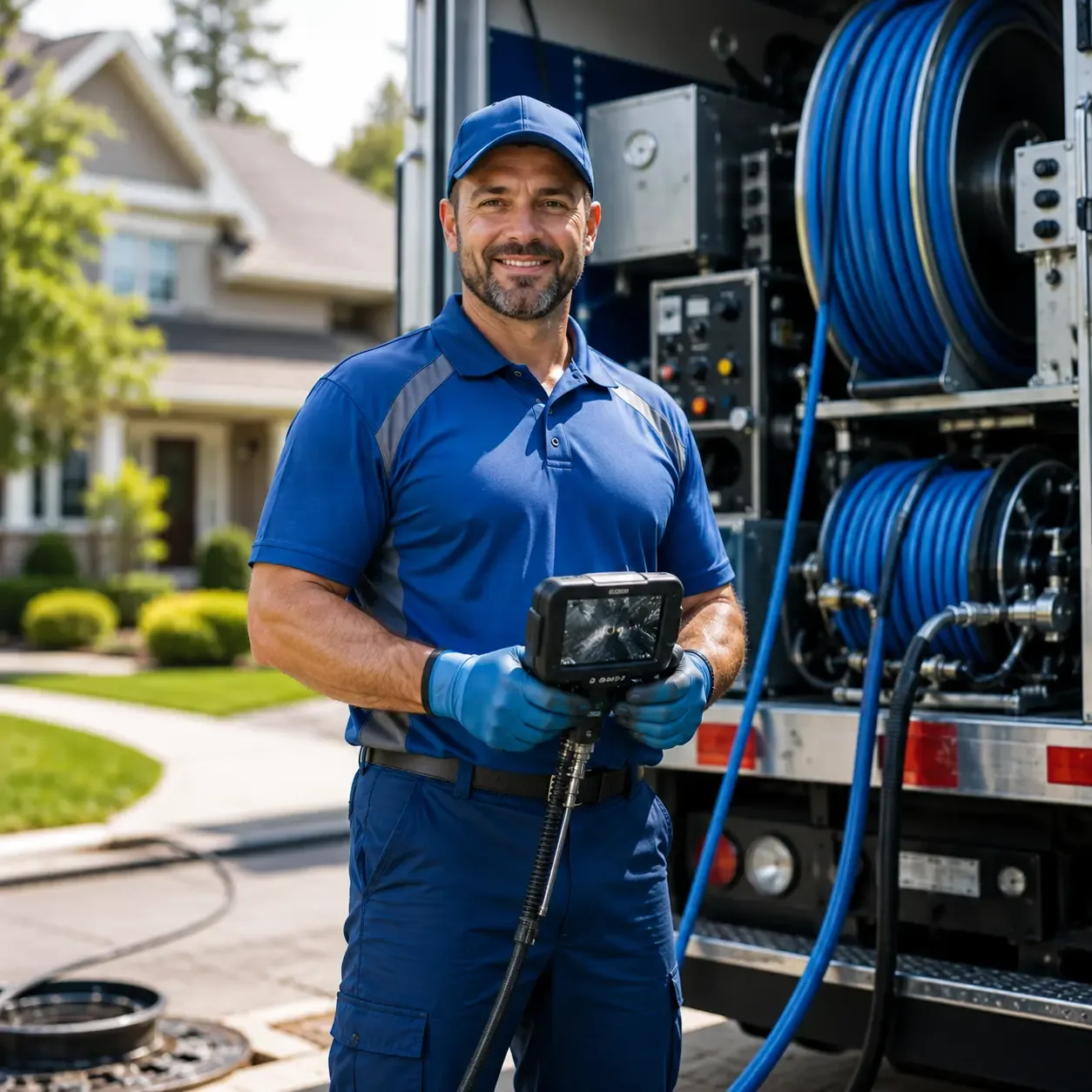 Local outdoor drain cleaning specialists in Kingsburg, CA